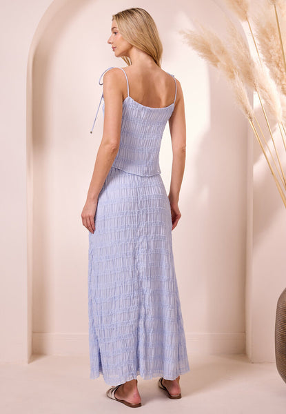 Angeleye 'Essen' Ruched Maxi Skirt