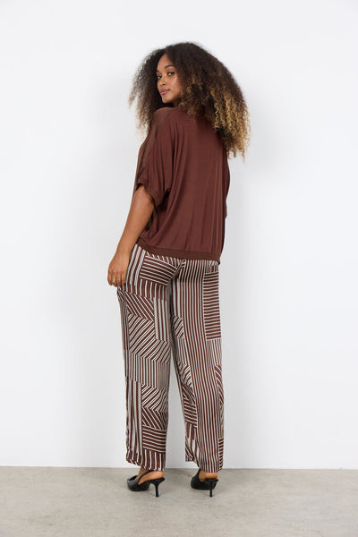 Soyaconcept 'Thilde' Button Front Satin Blouse