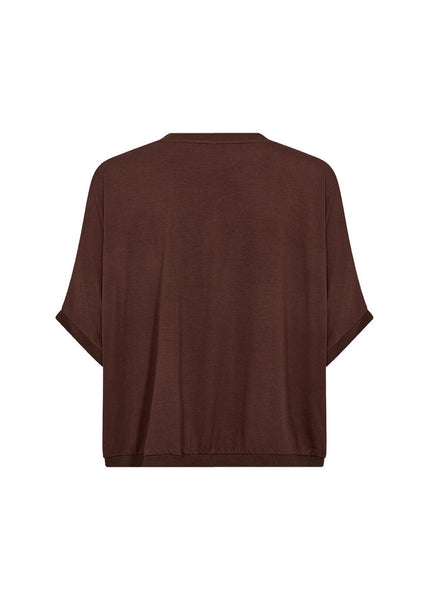 Soyaconcept 'Thilde' Button Front Satin Blouse