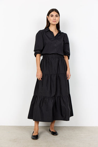 Soyaconcept 'Netti' Tiered Midi Skirt