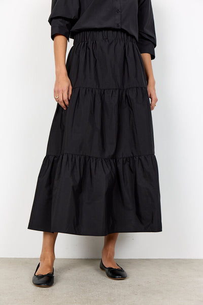 Soyaconcept 'Netti' Tiered Midi Skirt