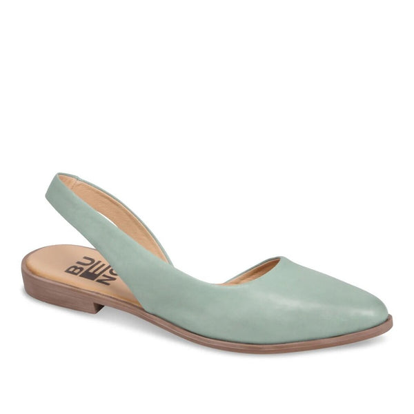 Bueno 'Bronx' Slingback Flat - Seafoam