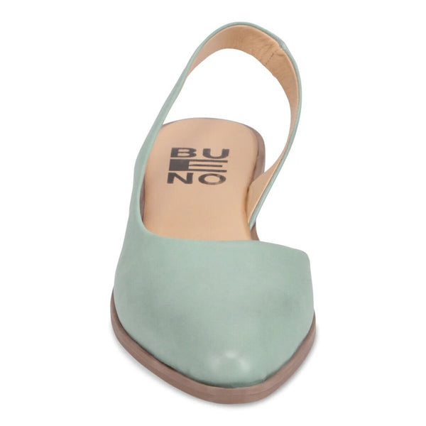 Bueno 'Bronx' Slingback Flat - Seafoam