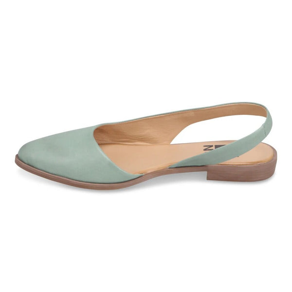 Bueno 'Bronx' Slingback Flat - Seafoam