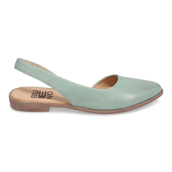 Bueno 'Bronx' Slingback Flat - Seafoam