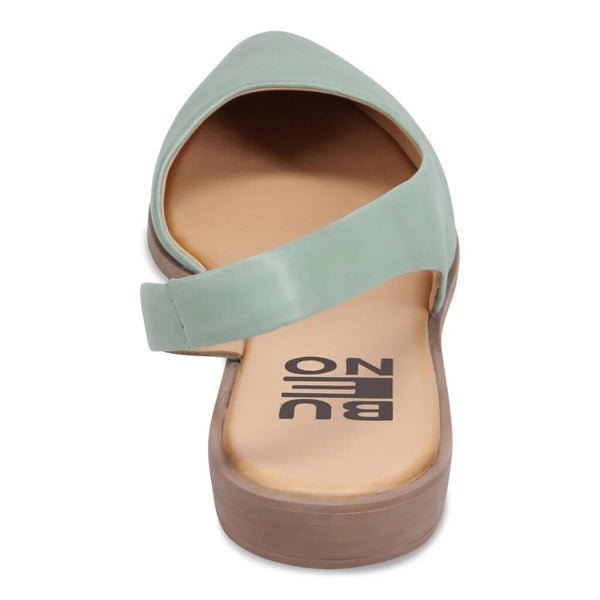 Bueno 'Bronx' Slingback Flat - Seafoam