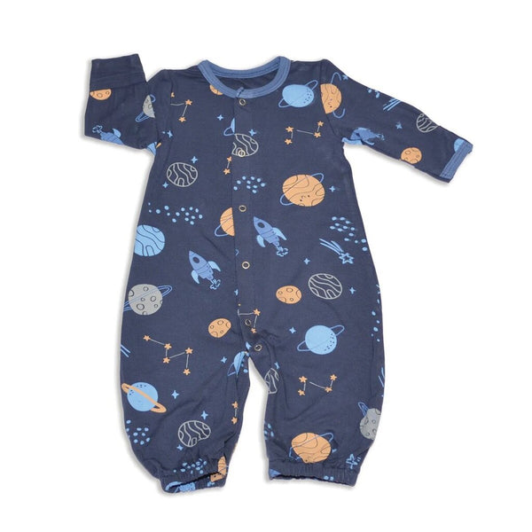 Silkberry Baby Bamboo Converter Gown - Lost in Space