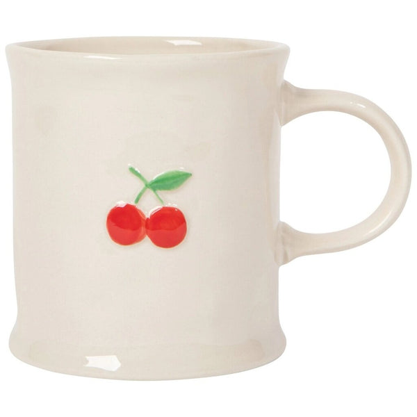 Danica Cherry Embossed Mug