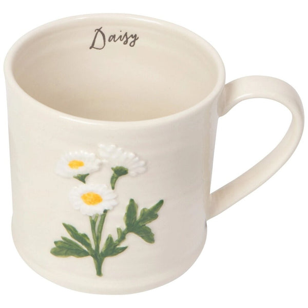 Danica Daisy Embossed Mug