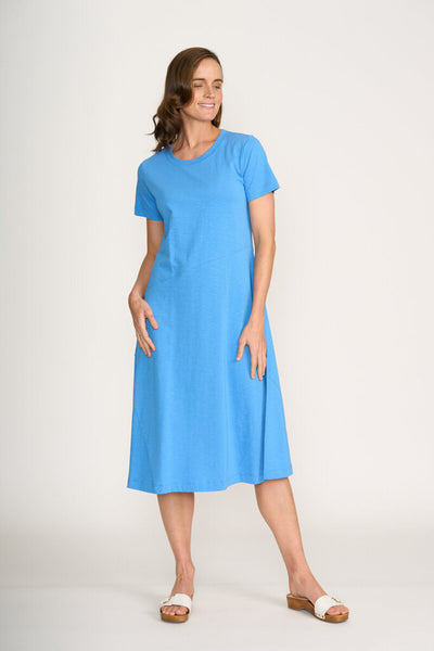 FOIL 'Stitch Together' Cotton Dress
