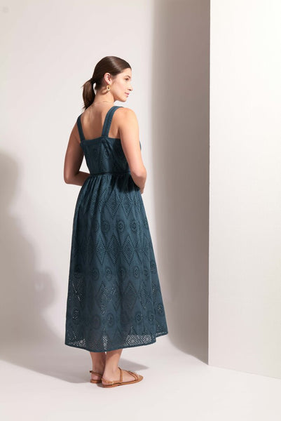 FOIL 'Sweet Stitch' Eyelet Lace Dress