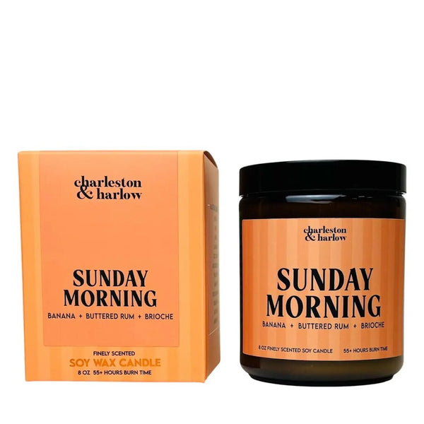Charleston & Harlow 'Sunday Morning' Candle