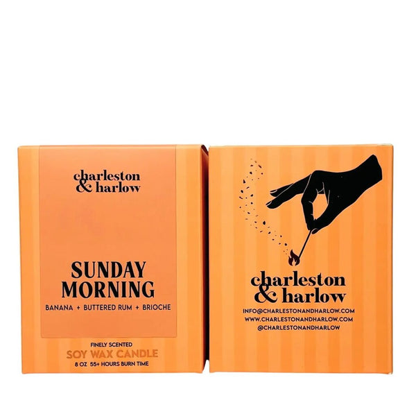 Charleston & Harlow 'Sunday Morning' Candle