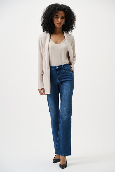 Joseph Ribkoff 'Brooke' Classic Bootcut Stretch Jeans - Medium Blue