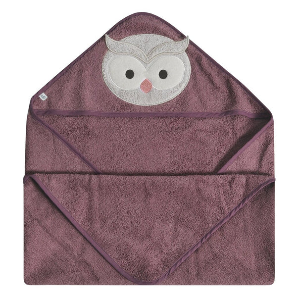 Perlimpinpin Baby Hooded Towel - Owl