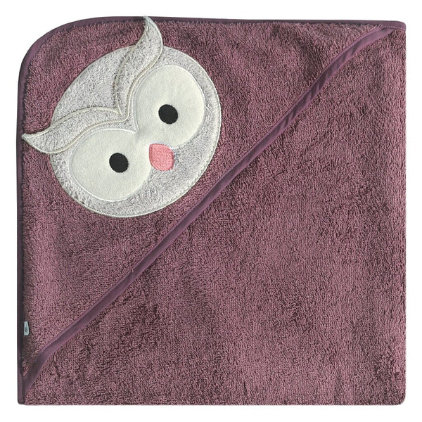 Perlimpinpin Baby Hooded Towel - Owl