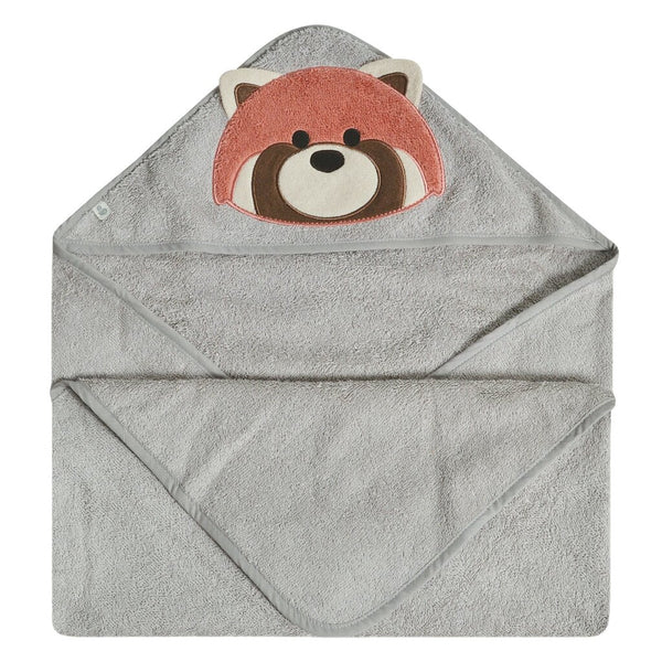 Perlimpinpin Baby Hooded Towel - Red Panda