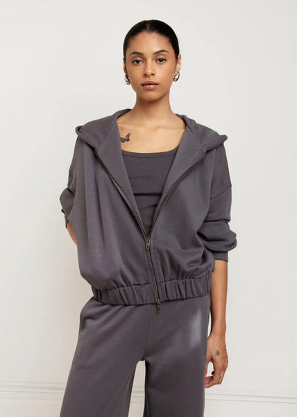 Paper Label 'Brea' Zip-Up Hoodie