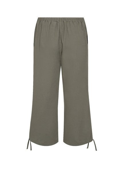 Soyaconcept 'Cissie' Cropped Pant with Tie Strings - Misty