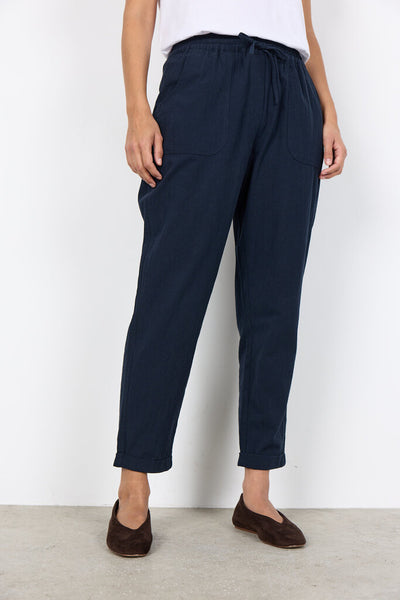 Soyaconcept 'Cissie' Cotton Pants - Navy