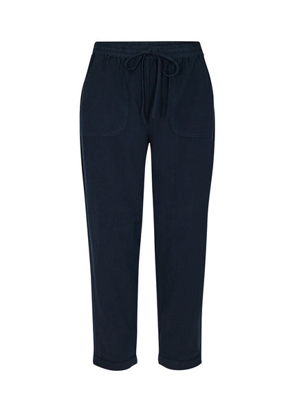 Soyaconcept 'Cissie' Cotton Pants - Navy
