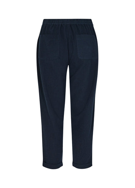 Soyaconcept 'Cissie' Cotton Pants - Navy