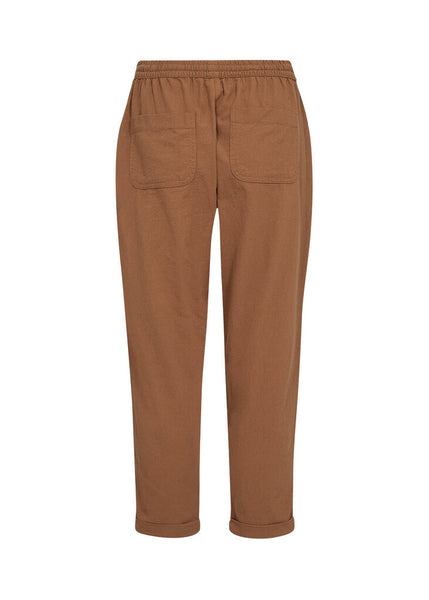 Soyaconcept 'Cissie' Cotton Pants - Toffee