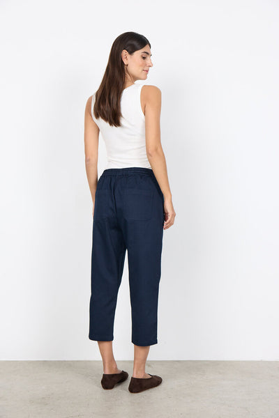 Soyaconcept 'Akila' Cropped Pant - Navy