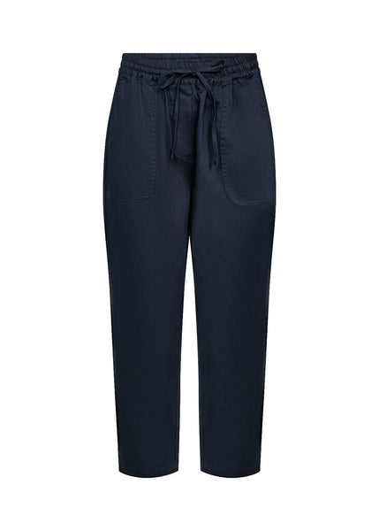Soyaconcept 'Akila' Cropped Pant - Navy