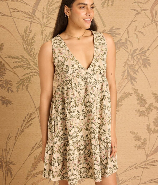 Known Supply 'Evelyn' Tiered Dress - Victorian Floral