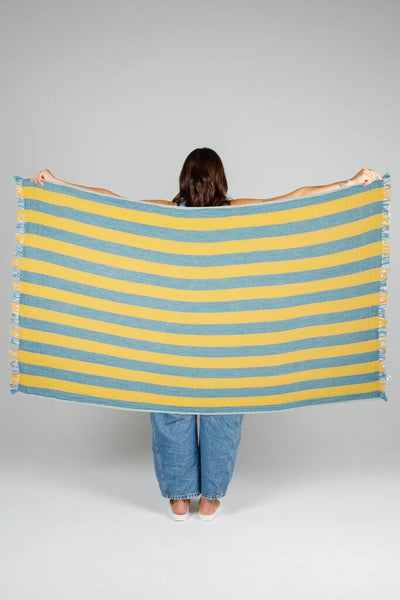 Tofino Towel 'Banks' Gauze Muslin Turkish Towel