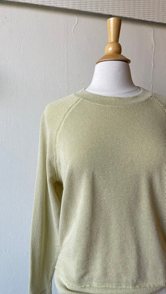 Hello Nite - 'Kori' Kiwi Jacquard Double Knit Rib Long Sleeve