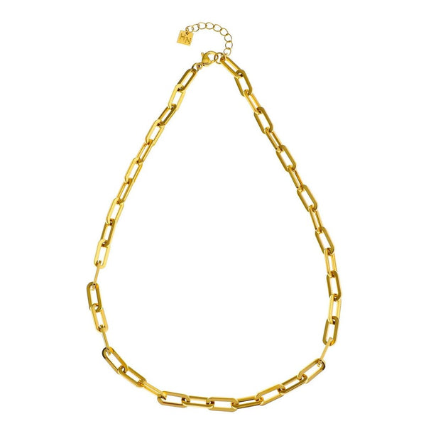 Hackney Nine 'Bayswater' Contemporary Paper Clip Chain Necklace