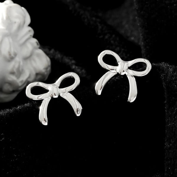 Hackney Nine 'Bow' Stud Earrings