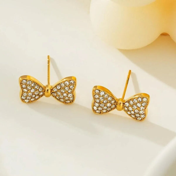 Hackney Nine 'Bowen' Pavé Zirconia Stud Earrings