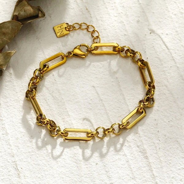 Hackney Nine 'Clichy' Mixed Chain Bracelet