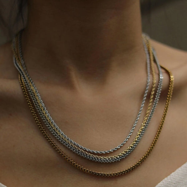 Hackney Nine 'Farah' 24" Cuban Chain Necklace