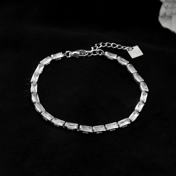 Hackney Nine 'Mellish' Retro Style CZ Tennis Bracelet