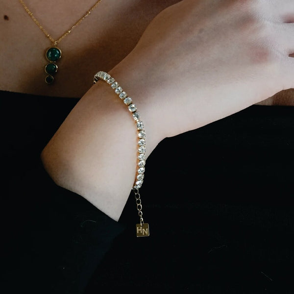 Hackney Nine 'Ritmo' Classic Tennis Bracelet