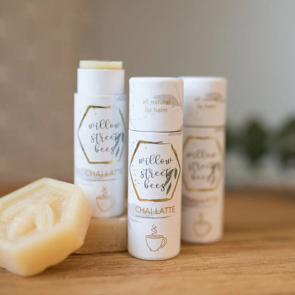 Willow Street Bees Chai Latte Lip Balm