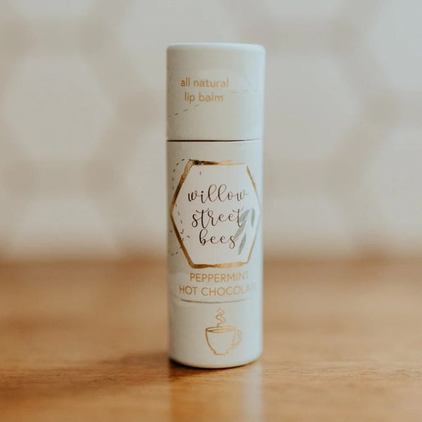 Willow Street Bees Peppermint Hot Chocolate Lip Balm