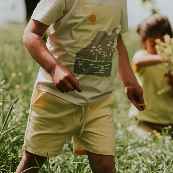 Koko Noko Sweat Shorts - Yellow