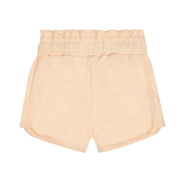 Dirkje Peach Ruffle Shorts