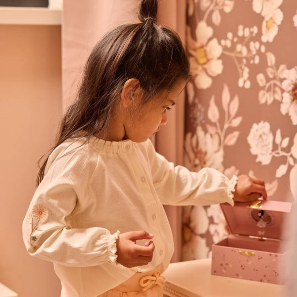Dirkje Muslin Floral Embroidered Blouse