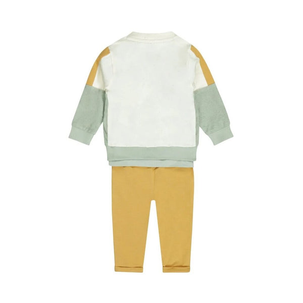 Dirkje 3-Piece Joggers, Zip Front Sweater + Graphic Tee Set