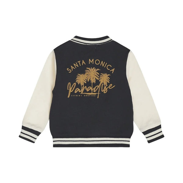 Dirkje Navy Varsity Jacket