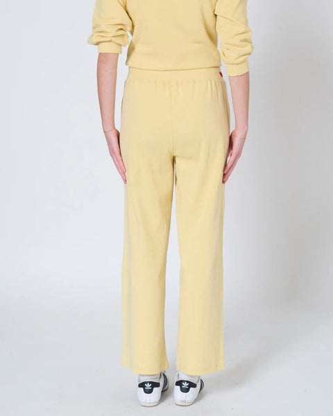 Preloved 'Maja' Wide Leg Sweatpants - Sunlight