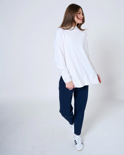 Preloved 'Alana' Cozy Top - White