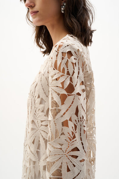 Joseph Ribkoff 262096 Guipare Lace Cover-Up