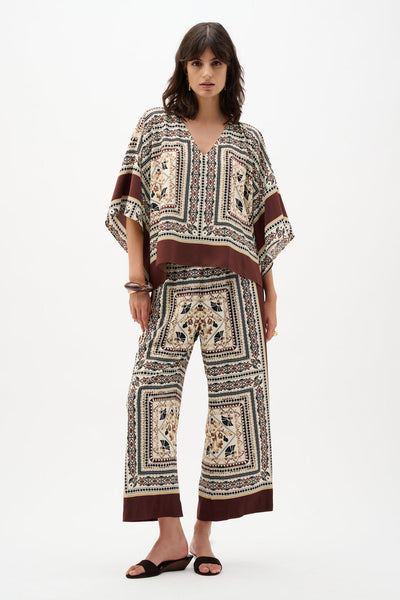 Joseph Ribkoff 262260 Georgette Printed Poncho Top